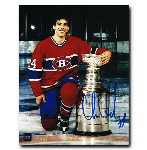 Chris Chelios Montreal Canadiens Autographed Stanley Cup 8x10 Photo | CoJo Sport Collectables Inc.