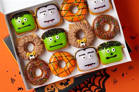 Krispy Kreme Has A Spooky Box Of Halloween Doughnuts