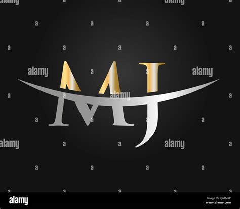 Initial Monogram Letter MJ Logo Design Vector. MJ Logo Design Template Stock Vector Image & Art ...