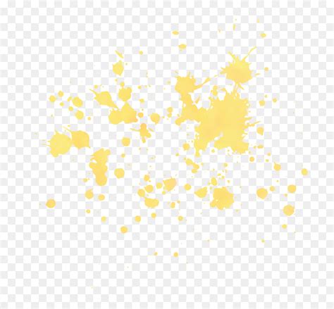 Clip Art Gold Paint Splatter Png - Gold Paint Splatter Png, Transparent Png - vhv