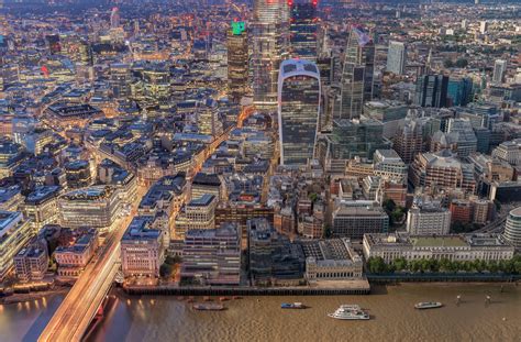 London Skyline: Day / Night Transition | 360 View from The Shard