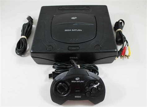 Customary Sega Saturn Console System - iCommerce on Web