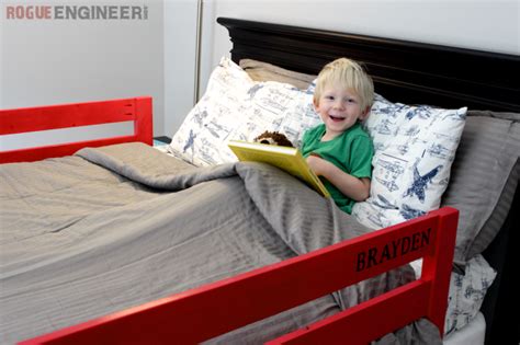 DIY Toddler Bed Rail | Free Plans | Built for under $15