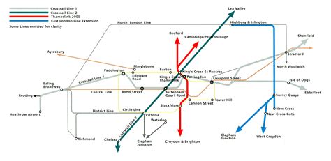 Elizabeth line / Crossrail train / rail maps