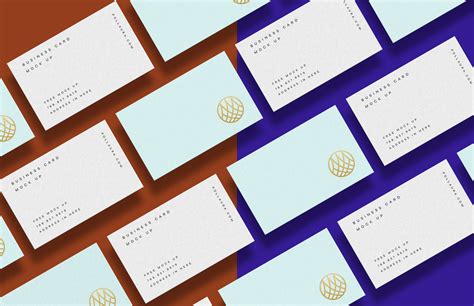 Free Premium Business Card Mockup PSD Set - Good Mockups