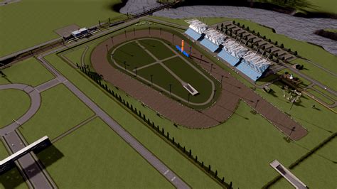 Horse Racing Track : r/CitiesSkylines