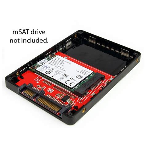 New Startech.Com 2.5In Sata To Mini Sata Ssd Adapter Enclosure SAT2MSAT25 | eBay