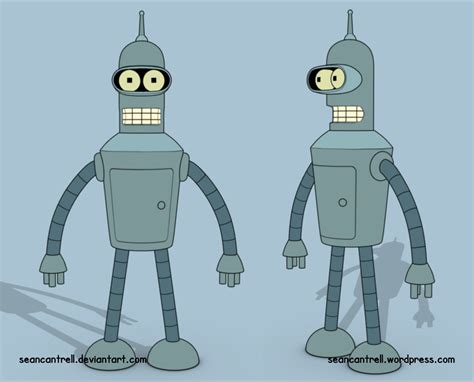 Futurama - Bender by seancantrell on DeviantArt