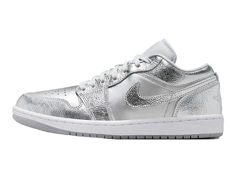 The Air Jordan 1 Low ‘Silver Foil' is a firm clapback to all those ...