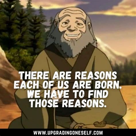 Uncle Iroh quotes (1) - Upgrading Oneself