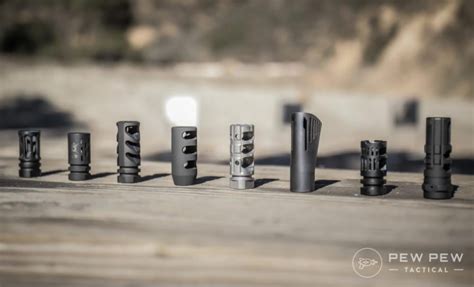 Difference between Flash Suppressors, Compensators, & Muzzle Brakes ...