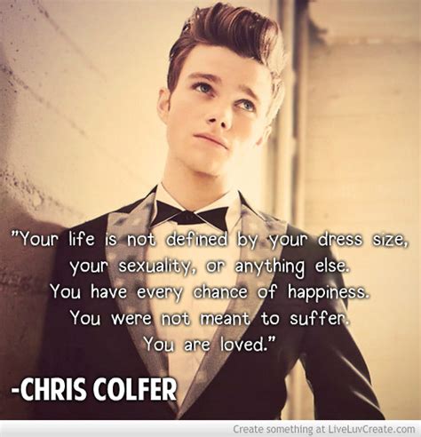 Chris Colfer Quotes. QuotesGram