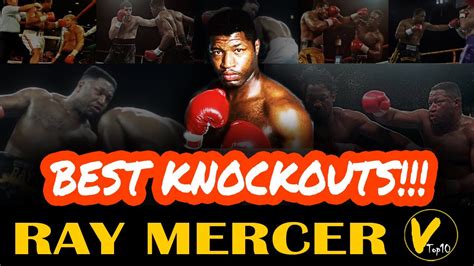 10 Ray Mercer Greatest Knockouts - YouTube