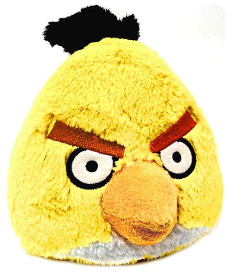 Angry Birds Yellow Bird 12 Plush With Sound Commonwealth Toys - ToyWiz