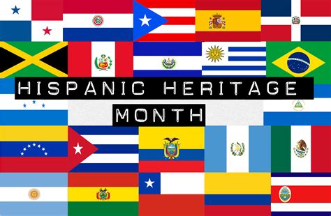 Hispanic Heritage Flags Printable