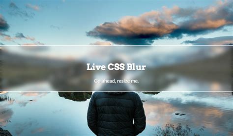 Background Blur Css