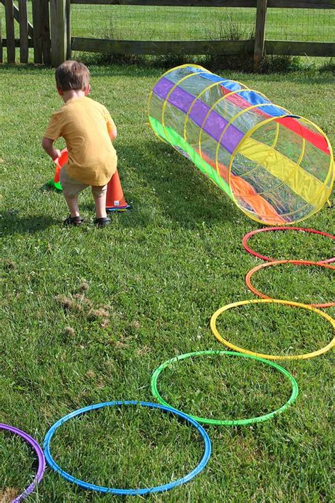 Let Kids Build a Backyard Obstacle Course with Free Printables | Sunny Day Family