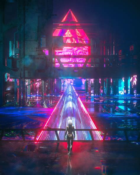 ArtStation - NEW START, Jonathan Plesel Cyberpunk Aesthetic, Cyberpunk ...