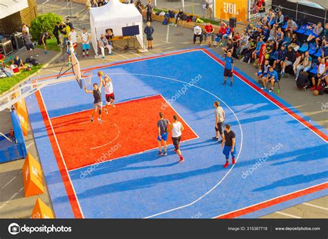 Basketball street ball championship aerial – Stock Editorial Photo © joyfull #315387718