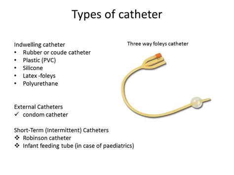 Foleys Catheter uses and Types Uses and different sizes-