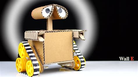 How to Make a robot at home from Cardboard - DIY Wall E Robot - Mr H2 - YouTube