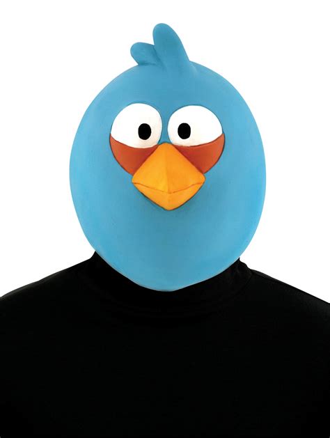 Rovio Angry Birds Blue Bird Latex Mask Adult - SpicyLegs.com