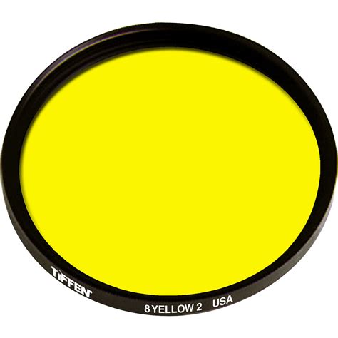 Tiffen 127mm Yellow 8 Filter 1278Y2 B&H Photo Video