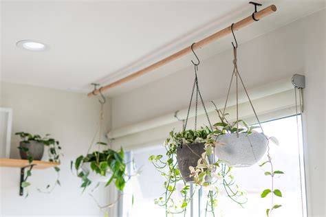 How to Make a Simple DIY Plant Hanging Rod — mod musings