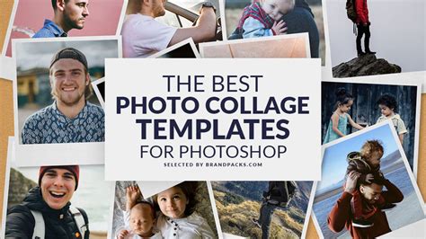 Best Photo Collage Templates for Photoshop - BrandPacks