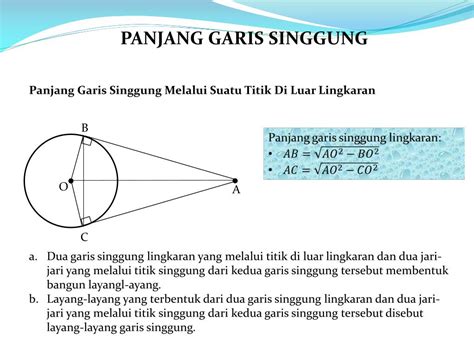 PPT - GARIS SINGGUNG LINGKARAN PowerPoint Presentation, free download ...