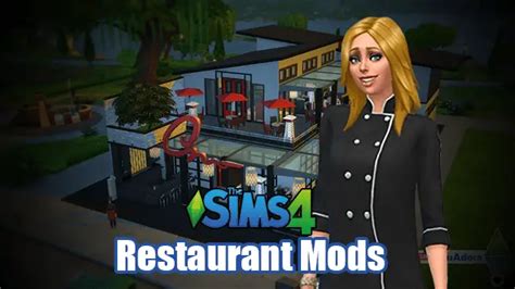 Sims 4 Restaurant Mods | Dine Out Mods (Download) Updated - 2024