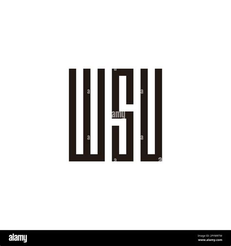 Wsu Stock Vector Images - Alamy