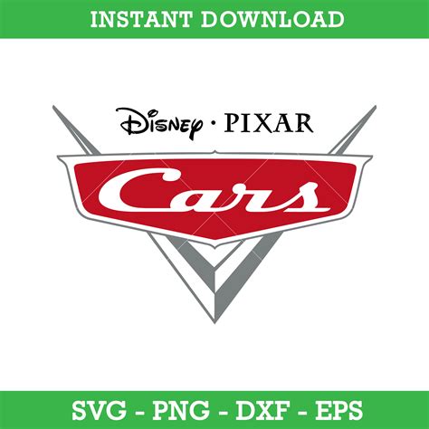 Pixar Cars Logo Svg, Disney Pixar Cars Svg, Lightning McQuee | Inspire Uplift