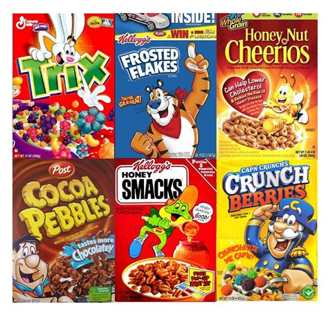 Printable Pictures Of Cereal Boxes - Design A Vector Themed Cereal Box ...