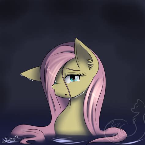 Sad Fluttershy by Silverfox057 on DeviantArt