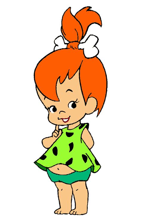 The Flintstones Family Clip Art Pedro Picapiedra Y Pebbles Free Transparent PNG Clipart Images ...