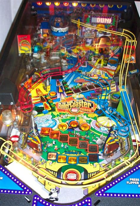 Rollercoaster Tycoon Pinball Machine | Liberty Games