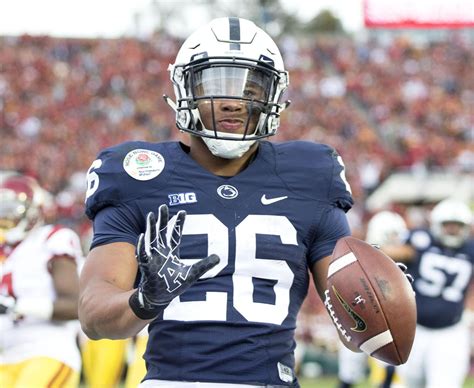 Penn State football's Saquon Barkley ran a 4.33-second 40-yard in an offseason workout | Penn ...