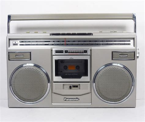 Vintage OLDSKOOL 80's Panasonic boombox GHETTO BLASTER