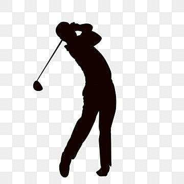 Golf Silhouette PNG And Vector Images Free Download - Pngtree