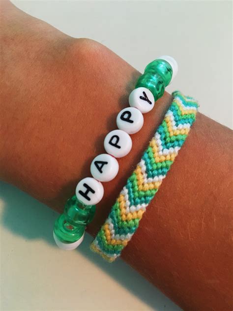 How To Make Alphabet Friendship Bracelets - Embroidery Patterns | Pony bead bracelets ...