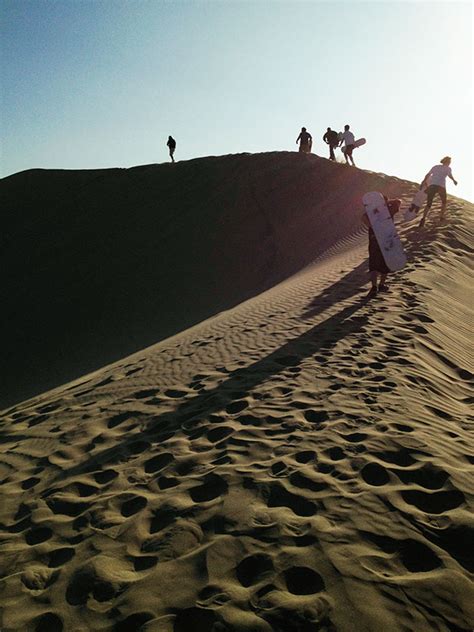 Huacachina: Sandboarding on Behance