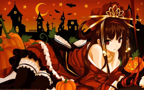 Anime Halloween Wallpaper - WallpaperSafari