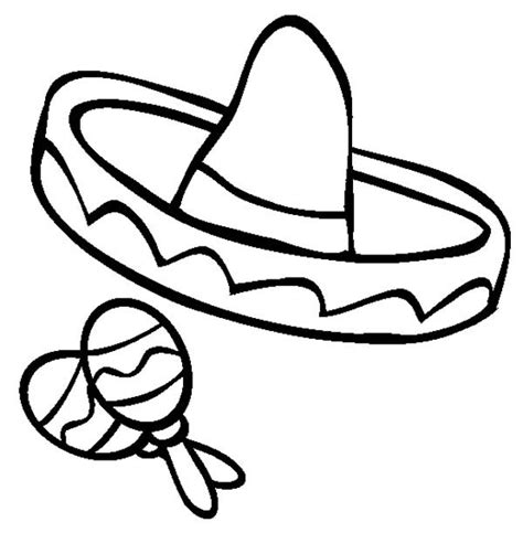 Sombrero Drawing at GetDrawings | Free download