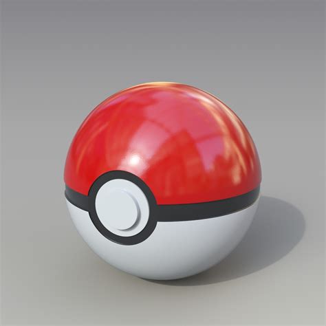 Pokeball Free 3D Models download - Free3D