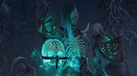 Diablo 4 Necromancer announced with new gameplay footage