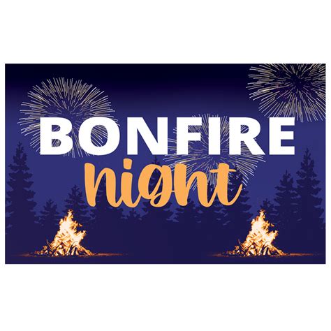 Bonfire Night Poster - A3 – Party Packs