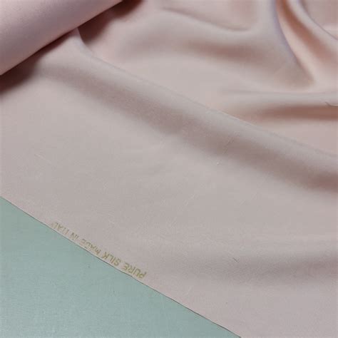 100% Silk Dress Weight Fabric, Pink • Promenade Fine Fabrics