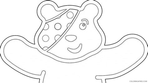 pudsey bear gets a makeover from famous designers cbbc newsround MSc6vx coloring - Coloring4Free.com