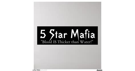 5 Star Mafia Poster | Zazzle